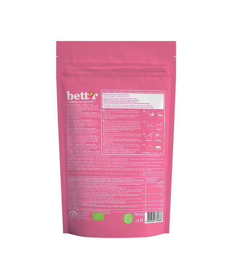 Bio Strawberry Pudding Mix