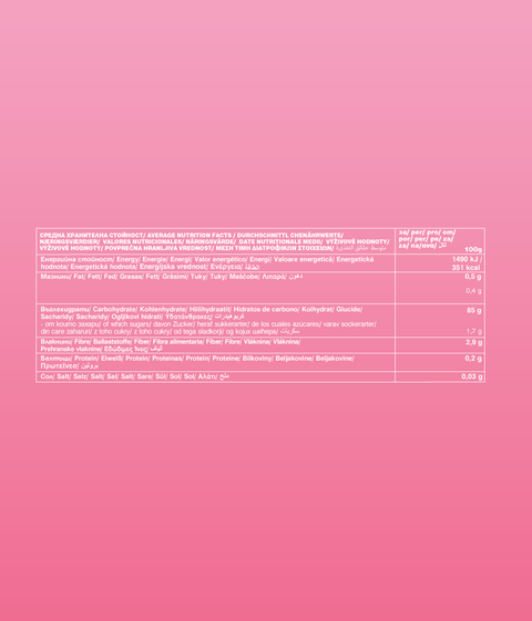 Bio Strawberry Pudding Mix