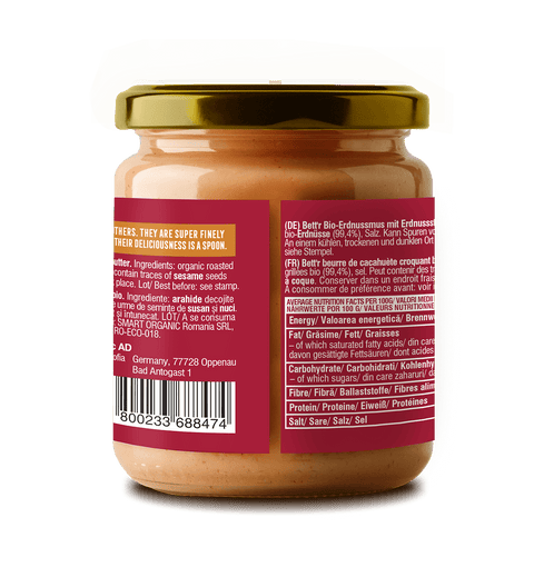 BIO-Erdnussbutter, knusprig