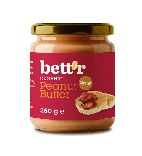 BIO-Erdnussbutter, knusprig