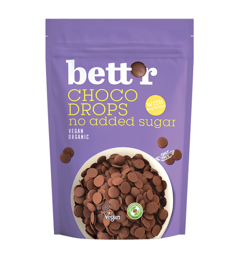 BIO Choco Drops, ohne Zuckerzusatz