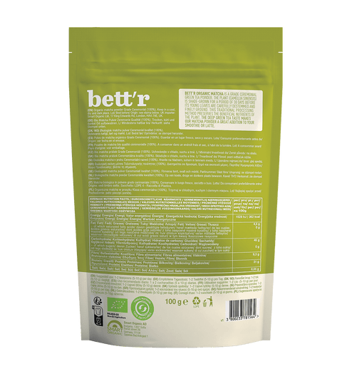 BIO Matcha-Pulver