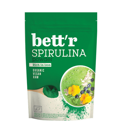 BIO Grünes Spirulina-Pulver