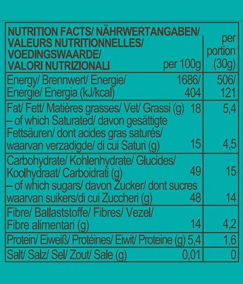 Bio Chia & Kokosnuss Riegel