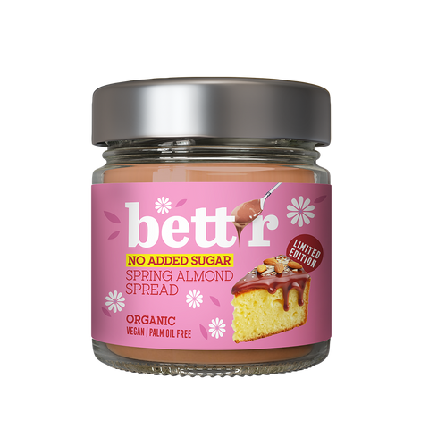 Frühlings-Mandelaufstrich ohne Zuckerzusatz