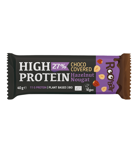 BIO High Protein Schokoriegel mit Haselnuss-Nougat