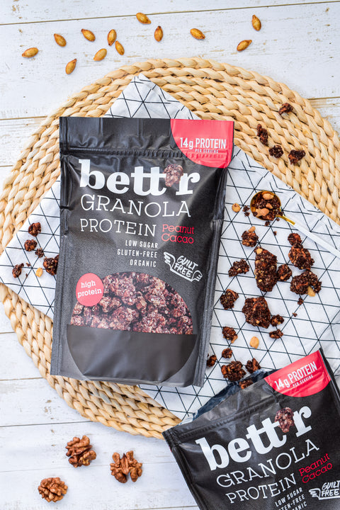 BIO Protein Granola Erdnuss und Kakao