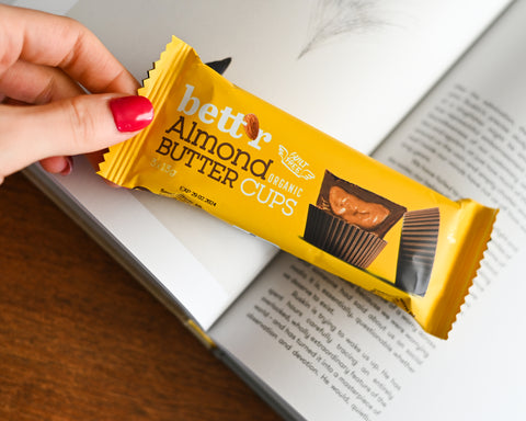 BIO Nutbutter Cups mit Mandelcreme