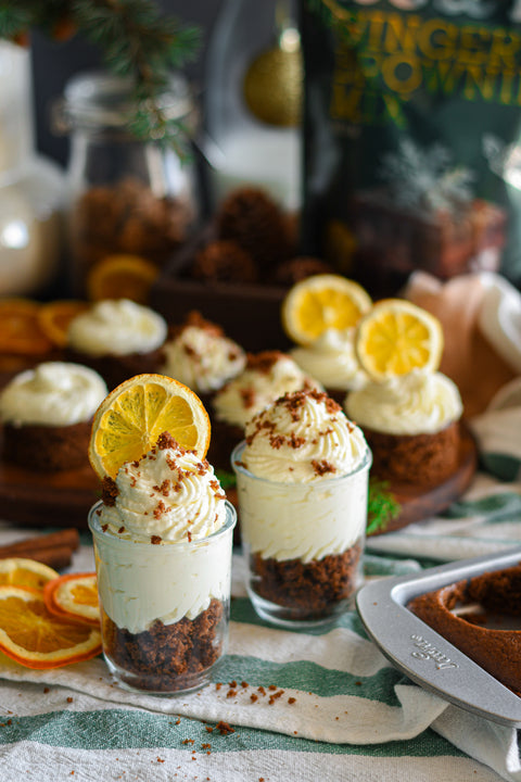 Bio Weihnachts Backmischung für Ginger Brownie