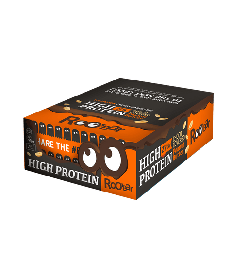 BIO High Protein Schokoriegel mit Erdnüssen