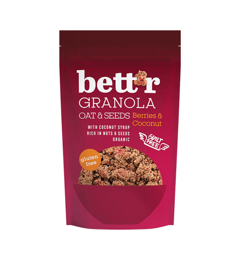 BIO-Granola Beeren und Kokosnuss