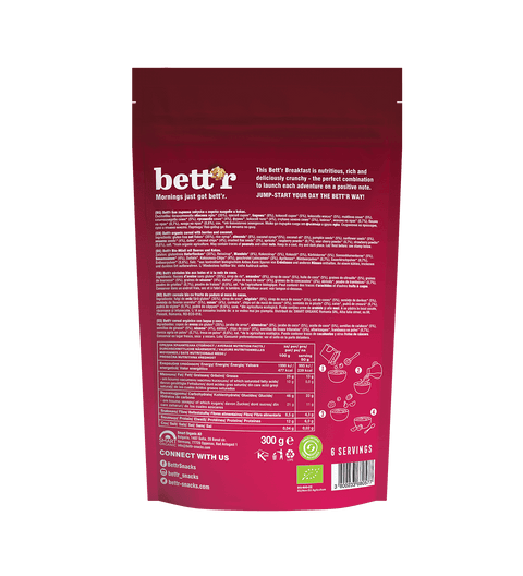 BIO-Granola Beeren und Kokosnuss