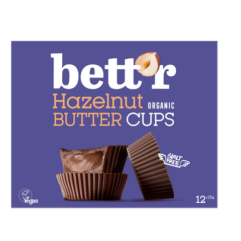 Bio Box Nussbuttertörtchen mit Haselnusscreme