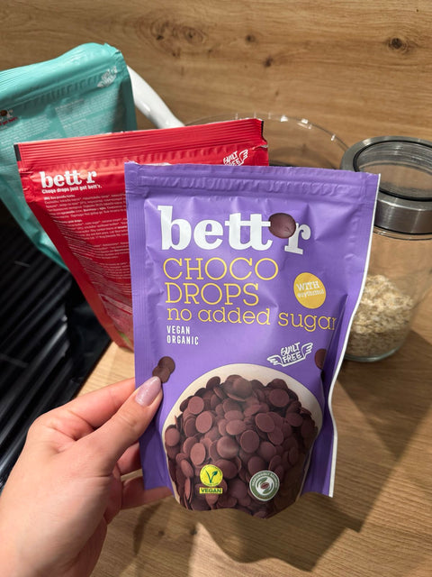 BIO Choco Drops, ohne Zuckerzusatz