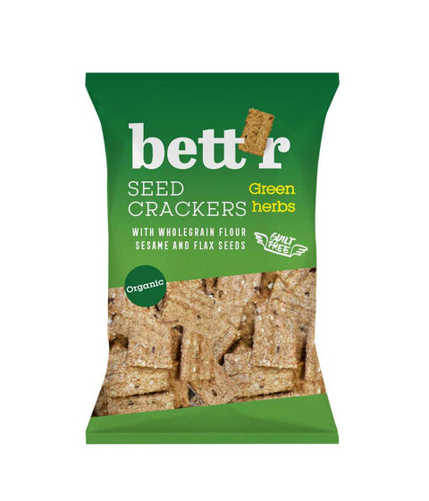 Bio Seed Crackers Grüne Kräuter