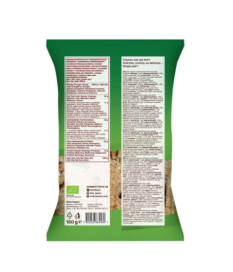 Bio Seed Crackers Grüne Kräuter