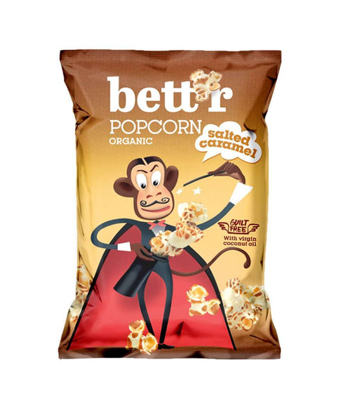 Bio Popcorn gesalzenes Karamell