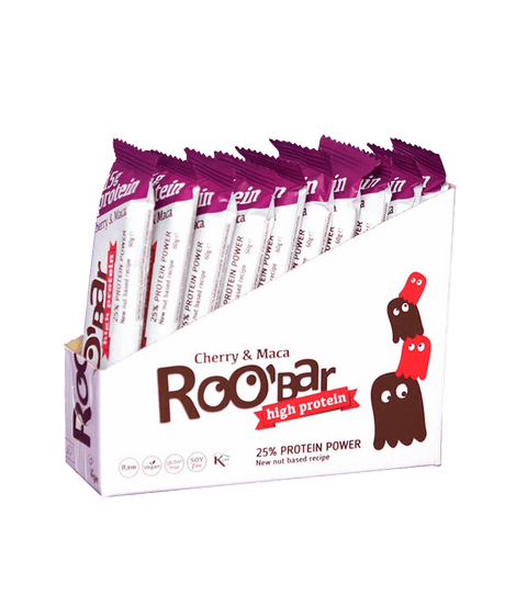 Bio Protein Kirsche Maca Riegel