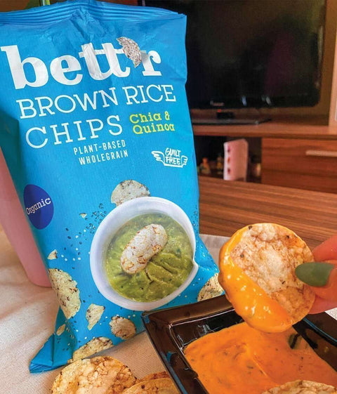 Bio-Braune-Reis-Chips Chia & Quinoa