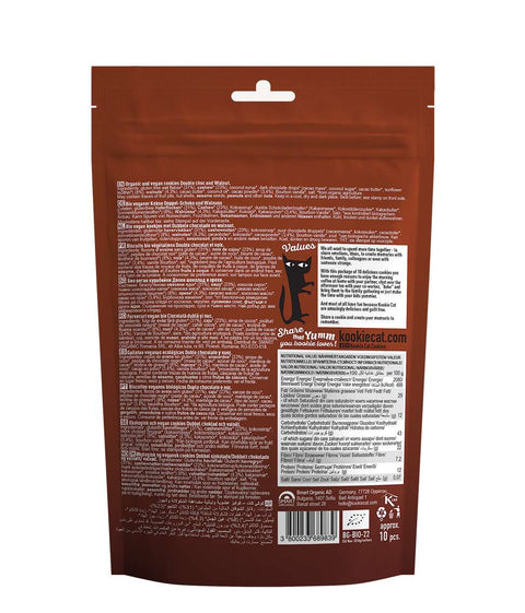 Bio Mini Cookies Shareables Double Choc Walnuss