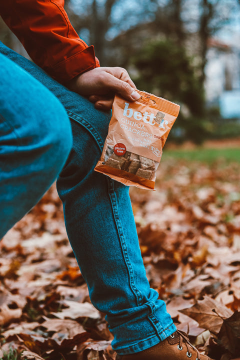 Bio Quinoa Crackers Sesame