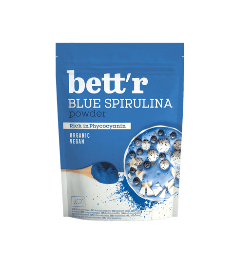 BIO niebieska spirulina w proszku