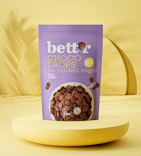 Krople BIO Choco, bez dodatku cukru