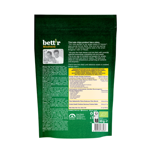 Musztarda Bio Kale Chips