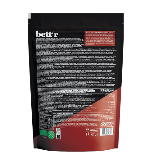 BIO Protein Shake Cacao și Vanilie