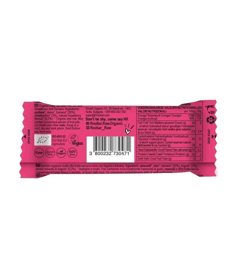 Bio Strawberries 4ever Bar