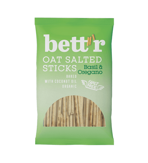 BIO Ovăz Salat Sticks Busuioc și Oregano