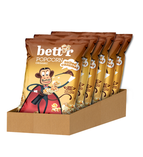Bio Popcorn Caramel sărat