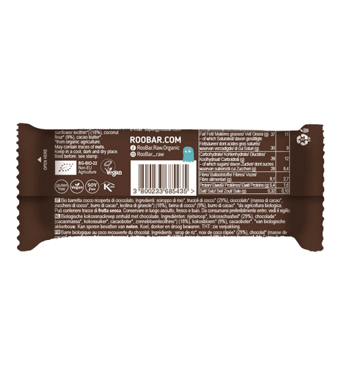 BIO Chocolate Covered Coconut Bar BIO