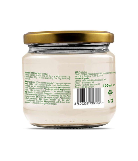 Ulei de nucă de cocos bio, fără parfum