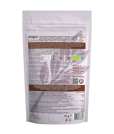 Bio Acai Berry pulbere