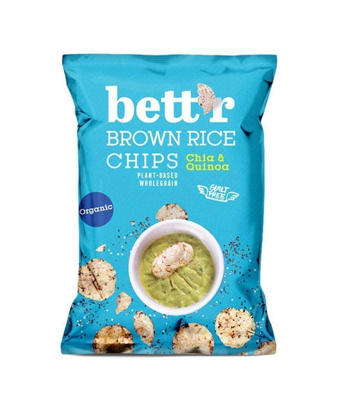 Bio Brown Rice Chips Chia & Quinoa