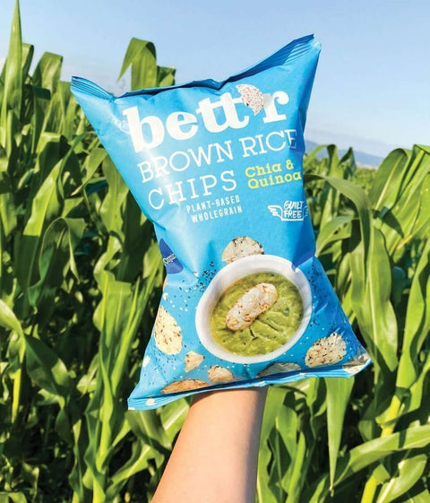 Bio Brown Rice Chips Chia & Quinoa