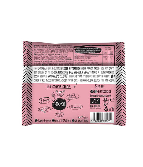 Biscuit BIO cu caise și vanilie