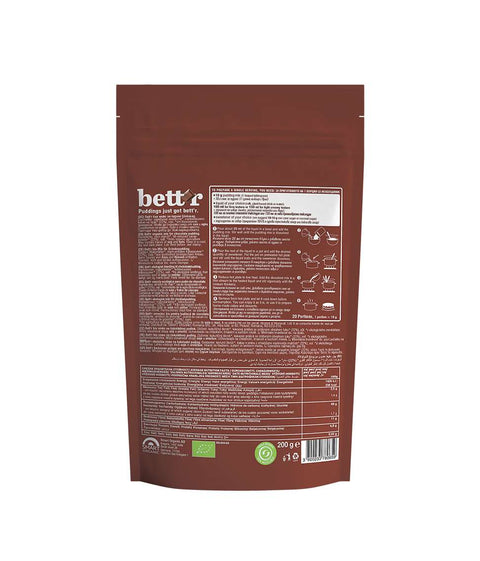 Amestec pentru budincă de ciocolată Bio