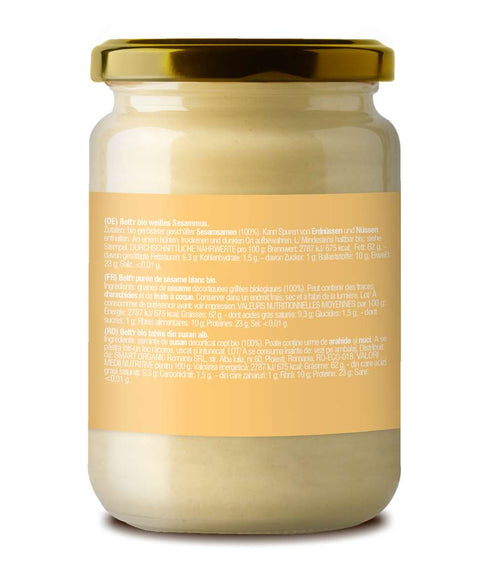 Tahini de susan alb bio