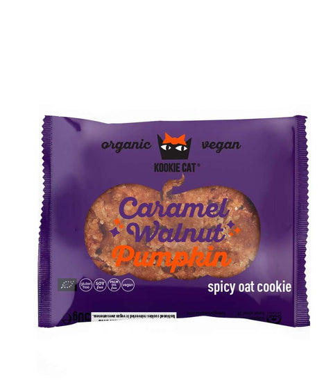 BIO Prăjitură de toamnă cu dovleac și nucă caramelizată